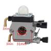 JHSkXEh Replacement Carburetor Kit Fit for FS75,FS85,FS80,HS75 HS80 HS85 HL75 FH75 HT70 HT75 KM80 KM85 SP80 SP85 FC85 FC85 view 2