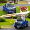 12V Licensed RAM 3500 Ride on Toy for Kids, Toddler Ride on Truck with Parent Remote Control, 2WD, Rear Shock Suspension, LED, Bluetooth, 3 Point Safety Belt, Electric Car for Kids (Blue) view 4
