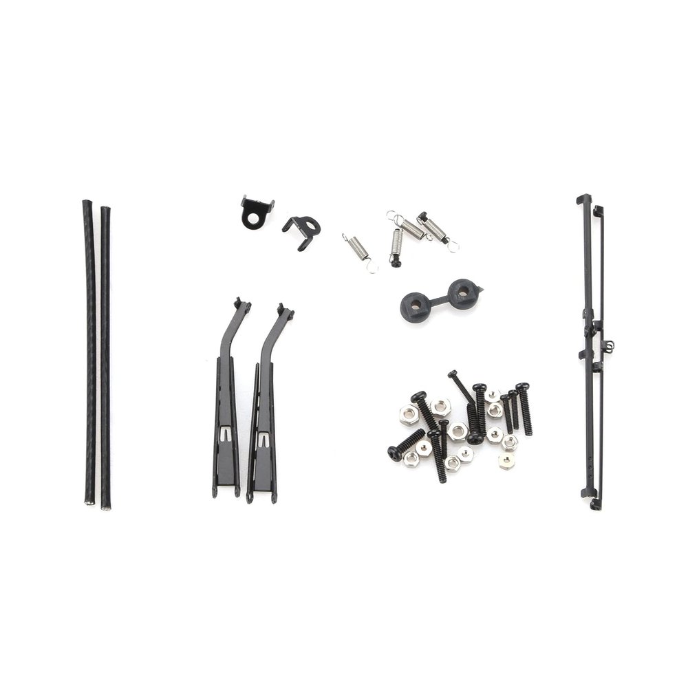 Black Movable Wiper Kit for TRAXXAS TRX4 Bronco 1/10 RC Crawler Car Accessories