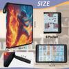 Cmizedevise Baseball 9 Pocket Trading Card Binder, Sport Card Binder Holder Fits 900 Cards With 50 Sleeves, Portable Collection Card Ablum for TCG, Sports Cards view 3