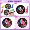 28 Pack Valentines Day Cards for Kids School, Valentine's Greeting Cards with LED Finger Lights Toys, Valentine's Day Gifts for Kids Classroom School Exchange, Valentines Party Favors Prizes for Kids view 3