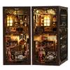 Auto Repair Shop Building Blocks, 3D Wooden Miniature House DIY Model Kit, Creative Desktop Decor Gift (374PCS) view 1