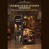Auto Repair Shop Building Blocks, 3D Wooden Miniature House DIY Model Kit, Creative Desktop Decor Gift (374PCS) view 3