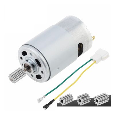 10 Teeth RS550 DC Electronic Starter High Speed Electronic Starter Ride On Car SUV Parts 30000RPM Medium Gear_12V