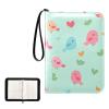 binding album 400 pockets photo album with double sided removable sleeves for Boys&Girls Toys Gift Cartoon Cute Bird Green view 2