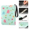 binding album 400 pockets photo album with double sided removable sleeves for Boys&Girls Toys Gift Cartoon Cute Bird Green view 4