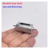 20mm FK-180PH DC Electronic Starter 6V-12V High Speed 180 Electronic Starter Single/Dual Shaft Axis for HO Slot Car C view 4
