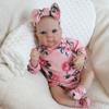 iCradle Lovely Real Look Reborn Baby Doll Girl 19 inch 48 cm Full Body Silicone Soft Vinyl Anatomically Correct Baby Doll Realistic Painted Hair Newborn Doll Toy for Ages 3+ view 1