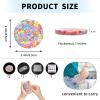 2 Pack Skin Picking Fidget Picky Toys Pick Fidget Pad Toys for Trichotillomania Skin Pickers Dermatillomania ADHD OCD Adults (2 Pack-Letter) view 3