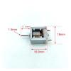 18 * 18mm Square Small 020 Electronic Starter DC 1.5V-6V 3V 3.7V High Speed Engine DIY RC Slot Car Toy Train view 3