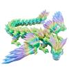 3D Printed Dragon - 18 inch Flying Flexible Dragon with Wings, Home Decor, Birthday Gift, Desk PetAurora view 1