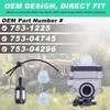 753-1225 Carburetor Kit Fit For TB525CS TB575SS TB490BC, 825R, MP425, Replace 753-04745 753-04296 view 3