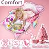 Unicorn Sleeping Bag for Kids Ages 3-6, Plush Nap Mat with Pillow & Blanket, Slumber Bag for Preschool Daycare Kindergarten, Boys Girls Birthday Gift view 4