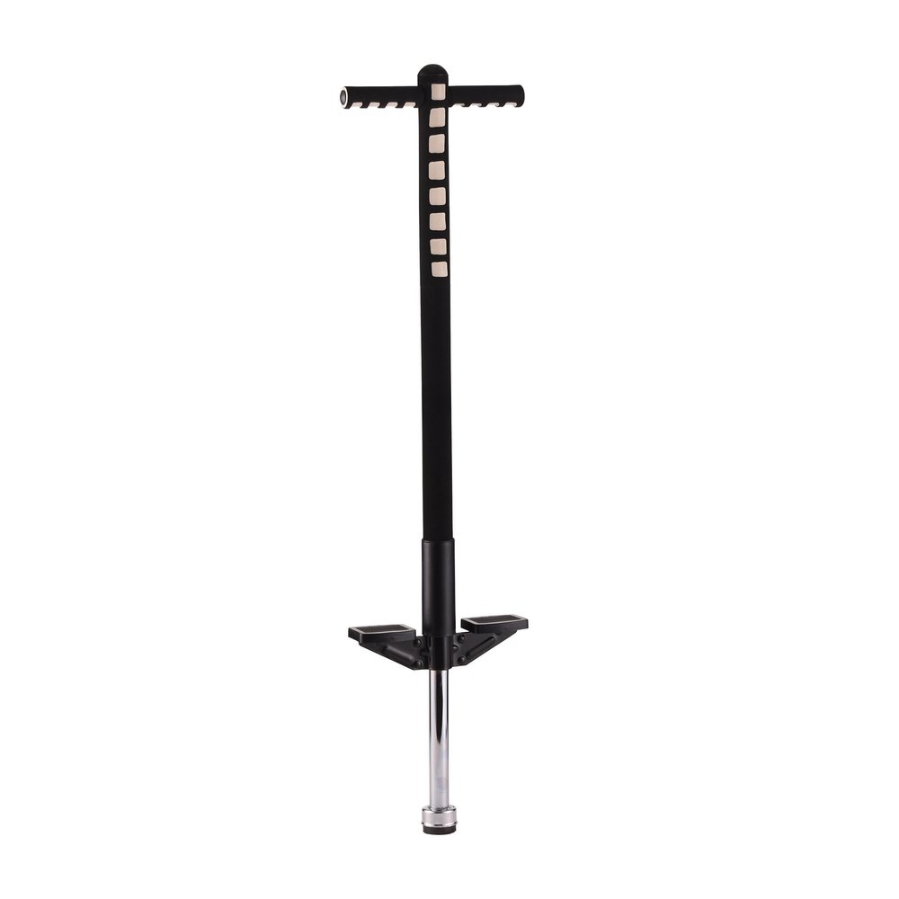Relaxdays Kids Pogo Stick, Padded, Stainless Steel, Non-Slip, for up to 35 kg, Outdoor Jumping, 94.5 x 23.5 x 6 cm, blac