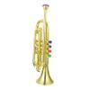 DEARMAMY 1pc Simulation Trumpet with Four Tones Music Fake Trumpet Model for Kids view 1