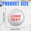 10/50/100 Pcs Custom Golf Stress Balls with Logo Text Personalized Stress Balls for Adults Bulk Phlebotomy Squeeze Balls Customized Gifts for Office view 2