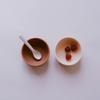 EKOBO Silicone Suction Bowls for Baby Set, 2 Toddler Bowls (Blush, Terracotta), 10oz High-Rim Baby Bowl with Suction Base, Microwave, Oven, Freezer Safe  Reusable, Safe Baby Feeding Bowl BPA free view 2