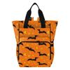 VEKELEE Halloween Black Bat Diaper Bag Backpack Large Travel Baby Diaper Bag with Stroller Straps Unisex Travel Essential view 1