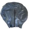 Black Latex Rubber Inflatable Unisex Double Layer Ball Mask Hood With Mouth Tube Cosplay (XL) view 2