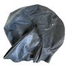 Black Latex Rubber Inflatable Unisex Double Layer Ball Mask Hood With Mouth Tube Cosplay (XL) view 4