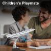 11.81" Gulfstream Jet Model 650, Aviation Airplane Models Alloy Diecast Airplane, Resin Model Airplanes with Stand and Gift Box Adult Collectibles and Decoration Gift (G650) view 2