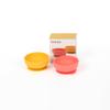 EKOBO Silicone Suction Bowls for Baby Set, 2 Toddler Bowls (Coral & Mimosa), 10oz High-Rim Baby Bowl with Suction Base, Microwave, Oven, Freezer Safe  Reusable, Safe Baby Feeding Bowl BPA free view 1