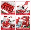 DULONIME Airplane Toys for Toddlers 3-5 - Car Race Tracks for Kids Ages 4-8 with 8 Small Race Cars Toys, Vehicle Toys Trucks, Educational Playset for Kids Boys 3-5, Birthday Gifts for Boys Girls 4-7 view 4