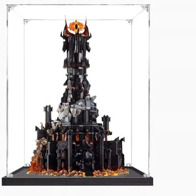 Clear Display Box, Acrylic Display Box, Clear Dustproof Display Box, Compatible with Leog 10333 Kit (Model Not Included) (2mm)