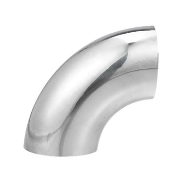 1pc OD 1.54 Inch 90 Degree Mandrel Bend Elbow SS304 Stainless Steel Bend Tube Exhaust Elbow Pipe Modified(89mm 230mm)