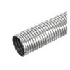 1000mm Universal Flexible Polylock Exhaust Pipe Vent Hose Quick Repair Tube Stainless Steel Exhaust Vent Pipe DIY Smoke Tubes(33-37MM) view 1