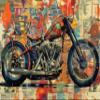 1000 Pcs Adult Wooden Puzzles Motorcycle Scene, Unique Theme, Ideal for Puzzle Lovers Gifts, Enjoy The Puzzle Solving Process, Stress Relieving Pleasure, Gifts Fro Friends and Family 20x28in view 1