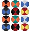 12 Pcs 2.56 Inch Washable Footbag Balls Suitable for Juggling Hacky Sack Games Ideal for Teens and Adults Usable for Outdoor Activities and Parties Durable Helps Improve Coordination Great Gift view 1