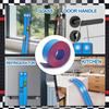 15 FT Flexible Race Track for Kids  DIY Flex Car Track Set with 2 Mini Diecast Cars with Suction Cups, Bendable & Roll-Up Racetrack for Indoor Play (Blue) view 4