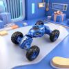 AtomDream Tech Friction Powered Toy Car for Kids, Press and Go Off-Road Push Car, Durable Shock-Resistant Vehicle, No Batteries Required, Toy Car for Boys & Girls Ages 3 Blue view 4
