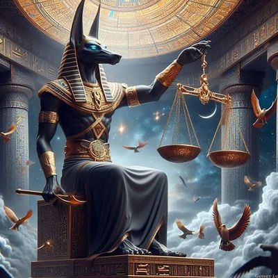 1000pcs Jigsaw Puzzle for Adults, Egyptian God of Death, Anubis Wood Jigsaw Puzzle, Brain Challenge Educational Game Relaxation Entertainment Activity Decorative Puzzle 20x28in