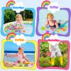 10PCS Baby Bath Toys for Kids Ages 1-3 Mold Free Water Toys for Toddlers 12+ Months Fun Bathtub Pool Beach Toys Safe Early Learning Water Table Toy for 2-6 Years Old Christmas Birthday Boys Girls Gift view 4