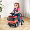 Licensed Scania Ride on Push Car by INFANS with 3 Sound Effects, Storage, Toddler Sliding Fire Fighting Truck, Red view 2