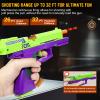 Tcxomino Automatic Shell Ejecting Toy Gun for Age 13+ Years, Fidget & Shooting Game, Realistic Toy Pistol with 120 Soft Bullets, 18 Shells & 2 Magazines, Ideal Gift for Halloween Christmas(Purple) view 4