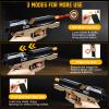 Tcxomino Automatic Shell Ejecting Toy Gun for Age 13+ Years, Fidget & Shooting Game, Realistic Toy Pistol with 120 Soft Bullets, 18 Shells & 2 Magazines, Ideal Gift for Halloween Christmas(Sand) view 2