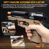Tcxomino Automatic Shell Ejecting Toy Gun for Age 13+ Years, Fidget & Shooting Game, Realistic Toy Pistol with 120 Soft Bullets, 18 Shells & 2 Magazines, Ideal Gift for Halloween Christmas(Sand) view 3