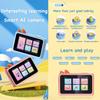 AI Camera for Kids,AI Kids Camera Recognizes Everything, Dual Lens Selfie Camera with AI Stickers & Voice Effects,4 inch LCD Touch Screen, Portable Toy Christmas Birthday Gifts for Children (Pink) view 2