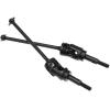 1 Pair 1:10 Scale CVD Drive Shafts 511466 Metal Transmission Axles for RC Truggy Rock Crawler Buggy Replacement Parts view 2