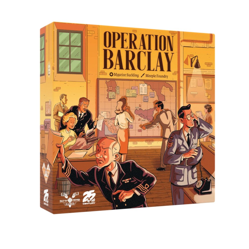 25th Century Games Operation Barclay 2 Players | 25-40 Minute Playing Time