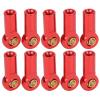 Domary RC Car Metal Ball Joint Connecting Rod 10Pcs for AXIAL SCX10 1/10 Stable and Durable Performance Upgrade (Red) view 4