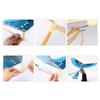10pcs Rubber Band Flying Bird Toy Random Color Delivery Spring Aircraft Kite Kids Outdoor Garden Backyard Windmills for Garden Solar view 4
