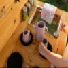 Noble Toys XL Cedar Outdoor Mud Kitchen Centered with Backsplash, Wood Faucet and Oven for Toddlers Kids | Pretend Play Table | Sensory Table | Outside Playset | Real Wooden Kitchens | Preschool view 4