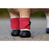 LeMieux Toy Pony Bandages for Toy Pony - Fleece - Simple Fastening - Suitable for Ages 3 Years + - Cranberry view 2