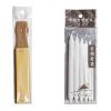 3/6PCS Blending Stumps and Tortillions for Charcoal Pencil Or Crayon Drawing Sandpaper Pencil Sharpener for Sketching Artistic Sketching Eraser view 3