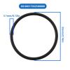 Be In Your Mind 2Pcs Moped Cylinder Head Gasket 55x3.1mm O-Ring Compatible with Hercules Prima GX GT Sachs 506/3 /4, S0017362580000 view 4
