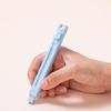 2Pcs Slide Action Rubber Eraser with 4 Refills Retractable Pencil Erasers Refillable for Students Kid Writing Drawing Erasing Tool view 4